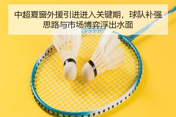 中超夏窗外援引进进入关键期，球队补强思路与市场博弈浮出水面（C7C7）